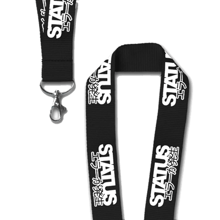Status Error Baby Black Lanyard - The Drivers HQ
