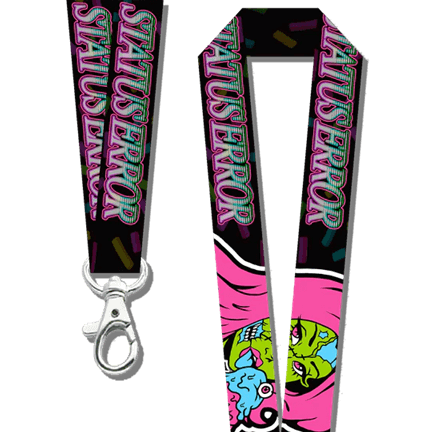 Status Error Ice Cream Girl Lanyard - The Drivers HQ