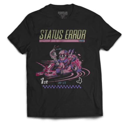 Status Error Super Drift Kart T-Shirt - The Drivers HQ