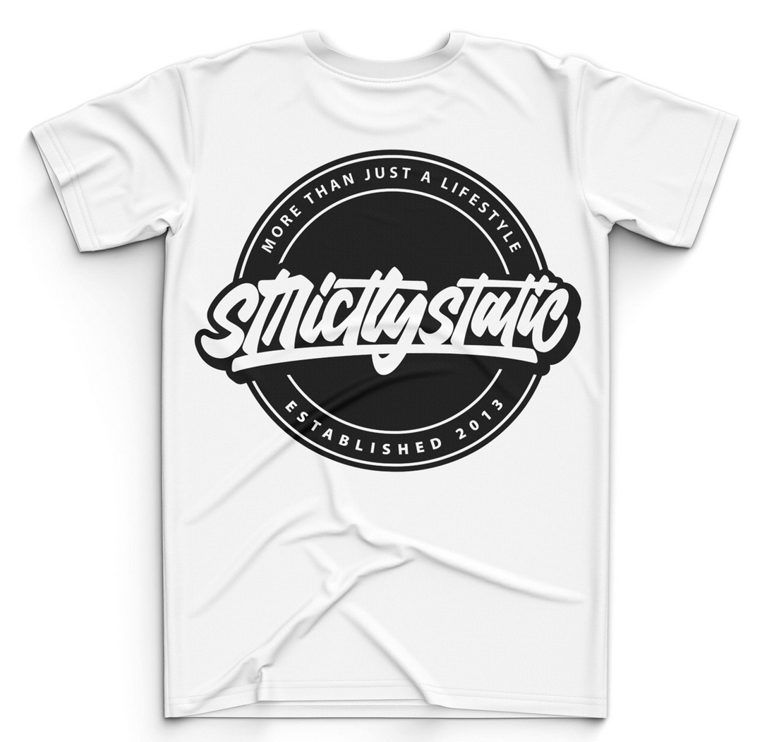 Stictly Static 2020 Represent White Tee