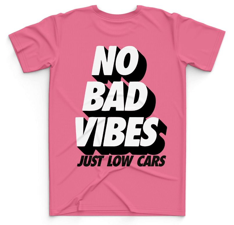 Stictly Static No Bad Vibes V2 Pink - The Drivers HQ