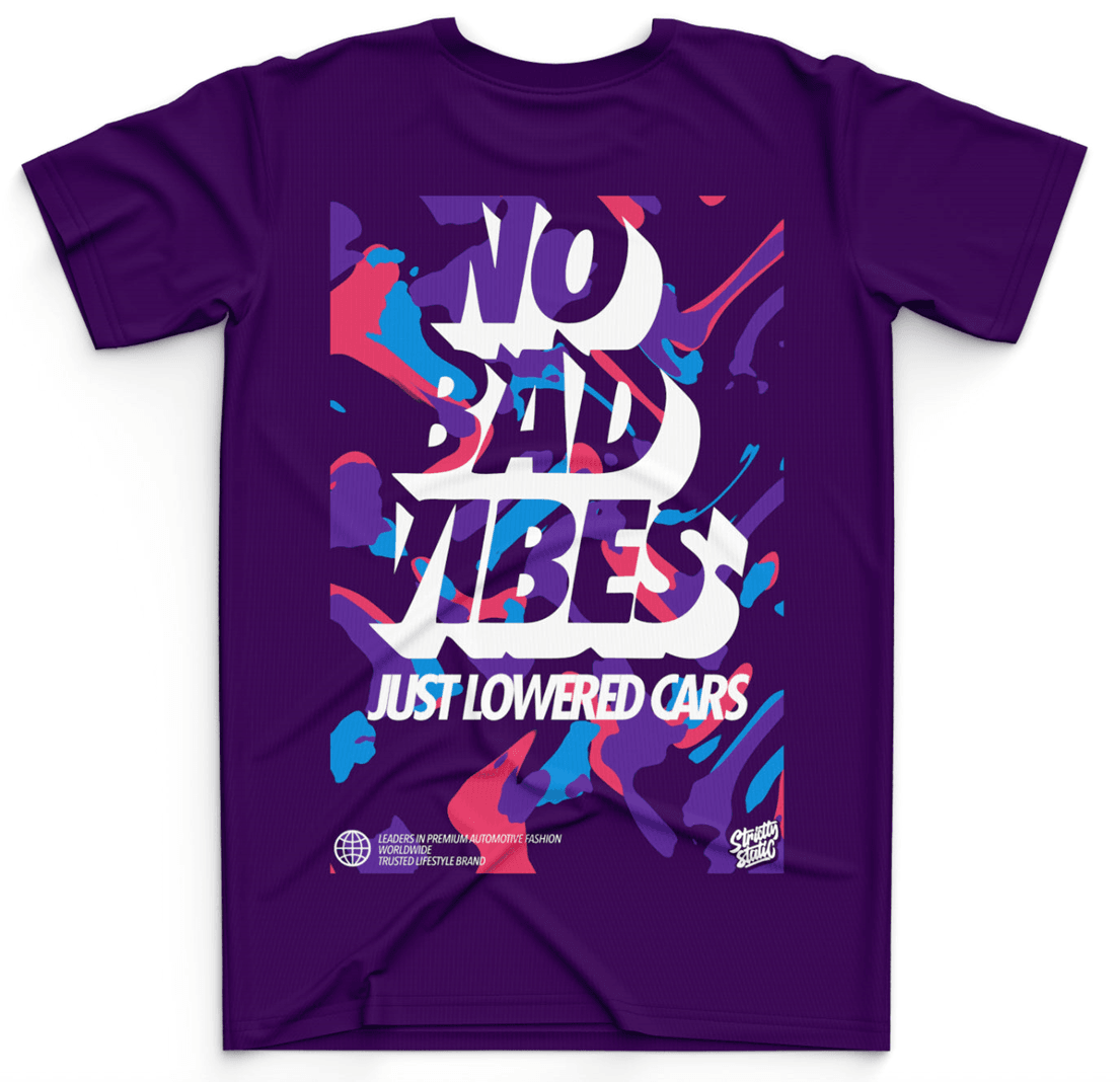 Stictly Static No Bad Vibes V2 (Purple) - The Drivers HQ