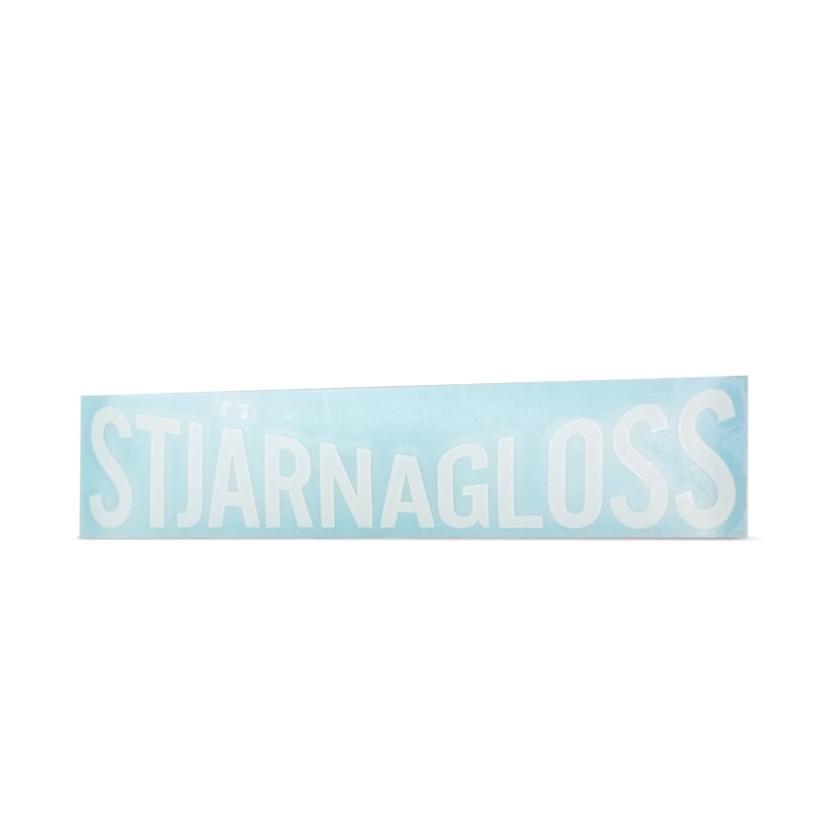 Stjarnagloss Vinyl Sticker - White Cut Vinyl For Windows Etc