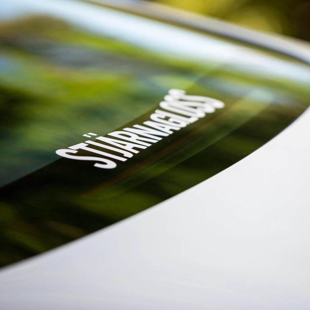 Stjarnagloss Vinyl Sticker - White Cut Vinyl For Windows Etc - The Drivers HQ