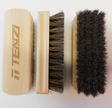 TENZI LEATHER BRUSH (HORSE HAIR)