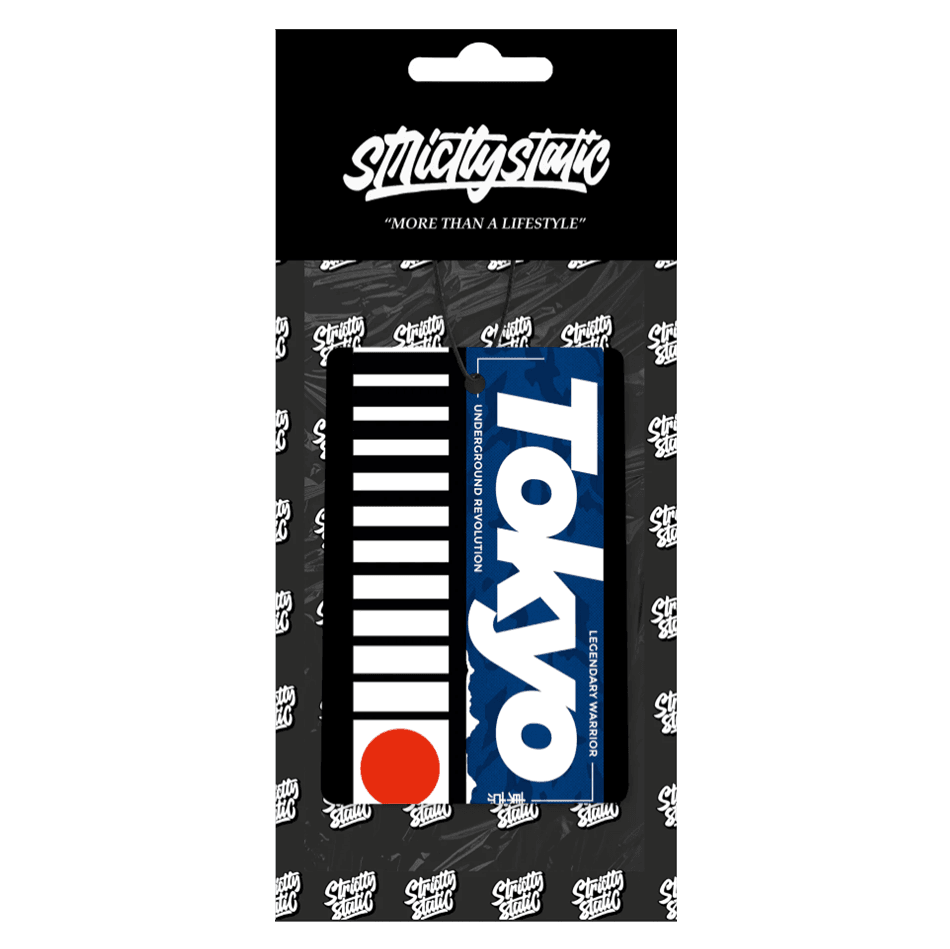 Strictly Static Tokyo Air Freshener - Vanilla - The Drivers HQ