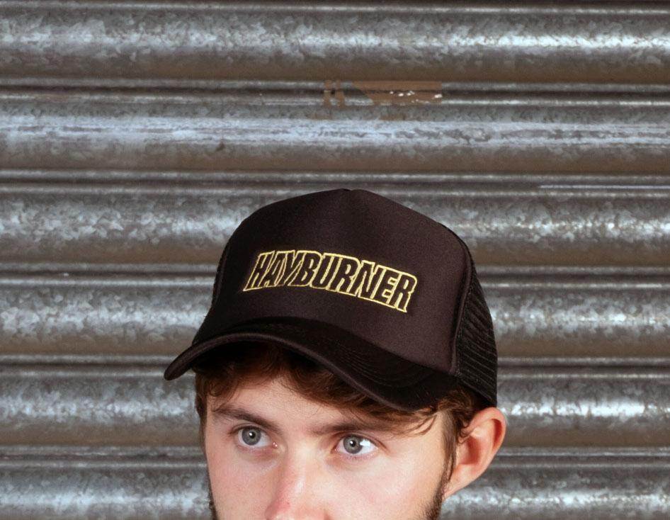 HAYBURNER ALL BLACK TRUCKER CAP - The Drivers HQ