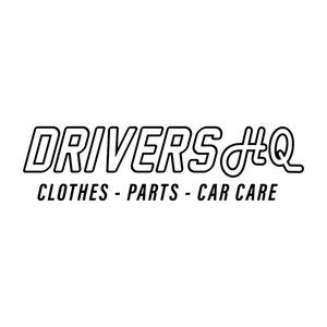 The Drivers HQ Style 2 Decal Vinyl - 240mm x 65mm White