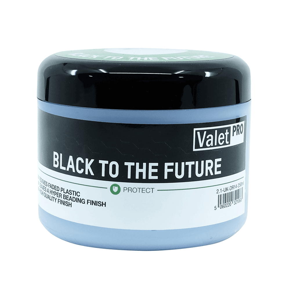 VALETPRO BLACK TO THE FUTURE - TRIM AND TYRE DRESSING/RESTORE - The Drivers HQ