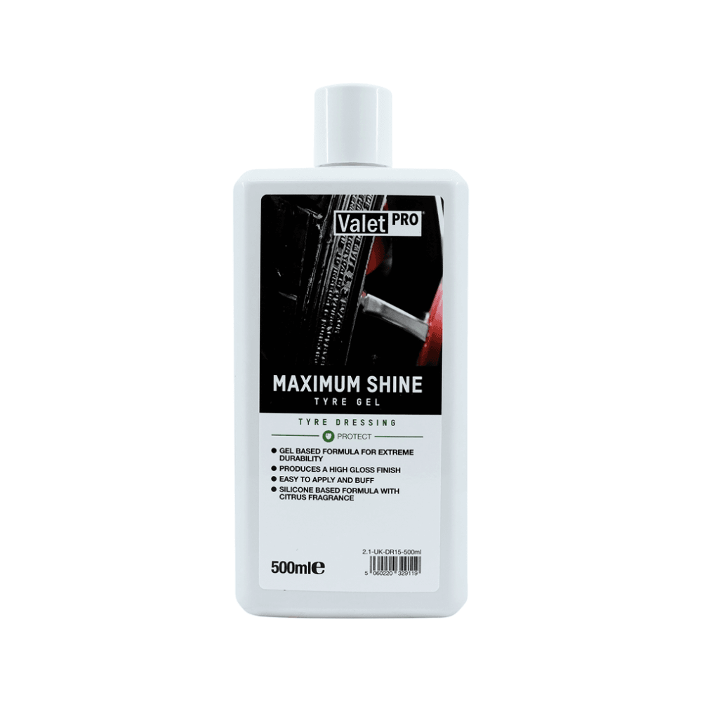 ValetPro Maximum Shine Tyre Gel - The Drivers HQ