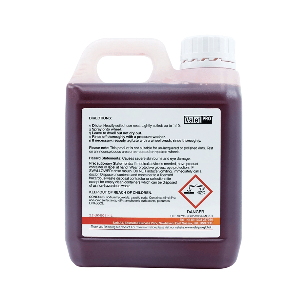 ValetPro Bilberry Wheel Cleaner (500ml, 1L & 5L) - The Drivers HQ