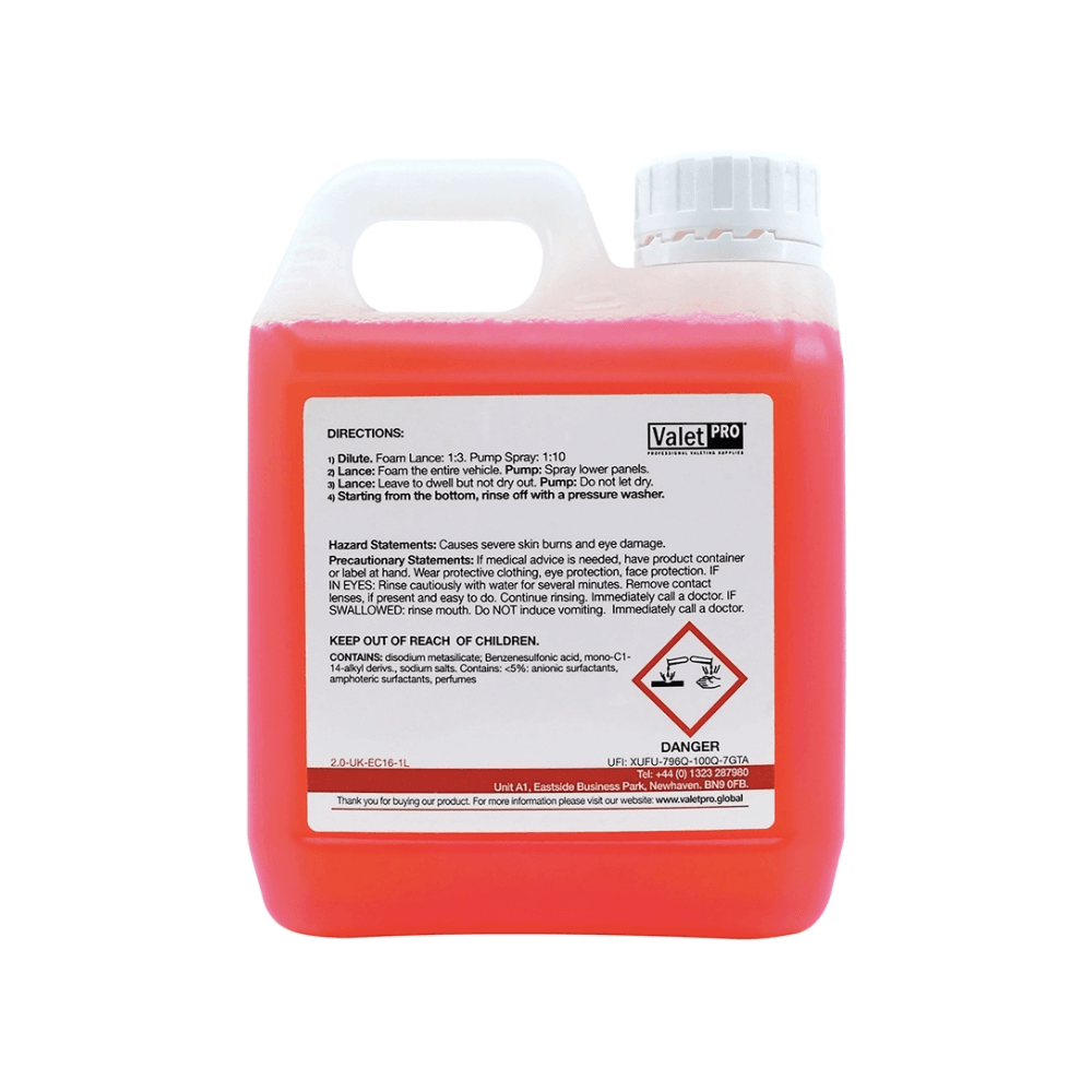 ValetPro Snow Foam Combo 2 (1L & 5L) - The Drivers HQ