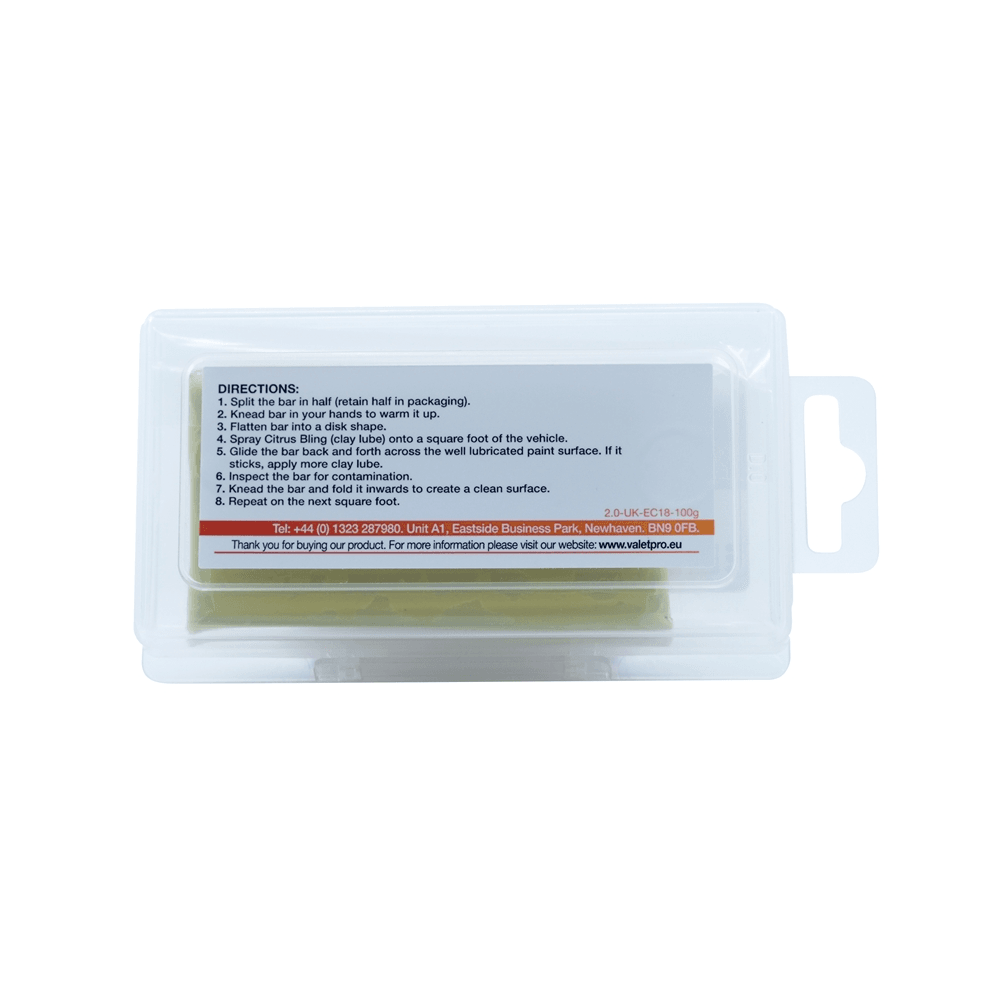 ValetPro Contamination Removal Clay Bars (Mild, Medium, Heavy) - The Drivers HQ