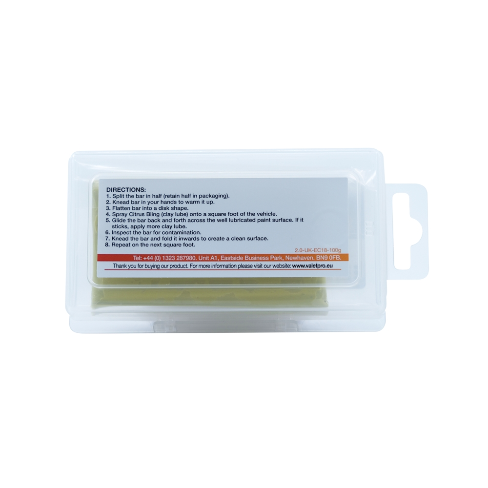 ValetPro Contamination Removal Clay Bars (Mild, Medium, Heavy)