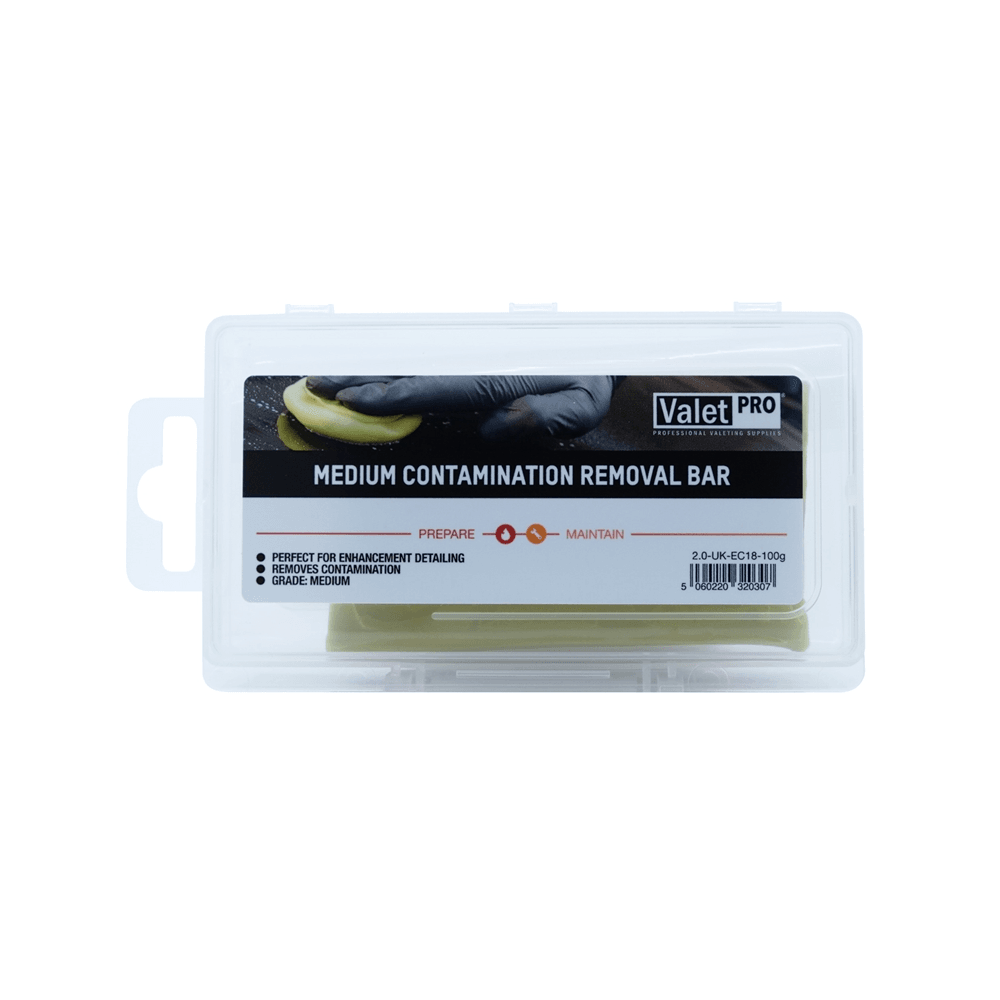ValetPro Contamination Removal Clay Bars (Mild, Medium, Heavy) - The Drivers HQ