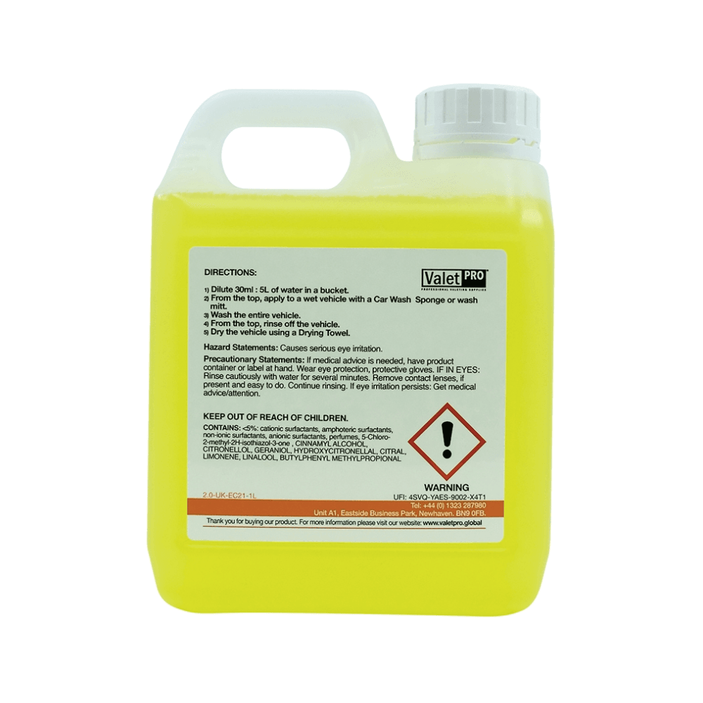 ValetPro Advanced Poseidon Car Wash (500ml, 1L & 5L) - The Drivers HQ