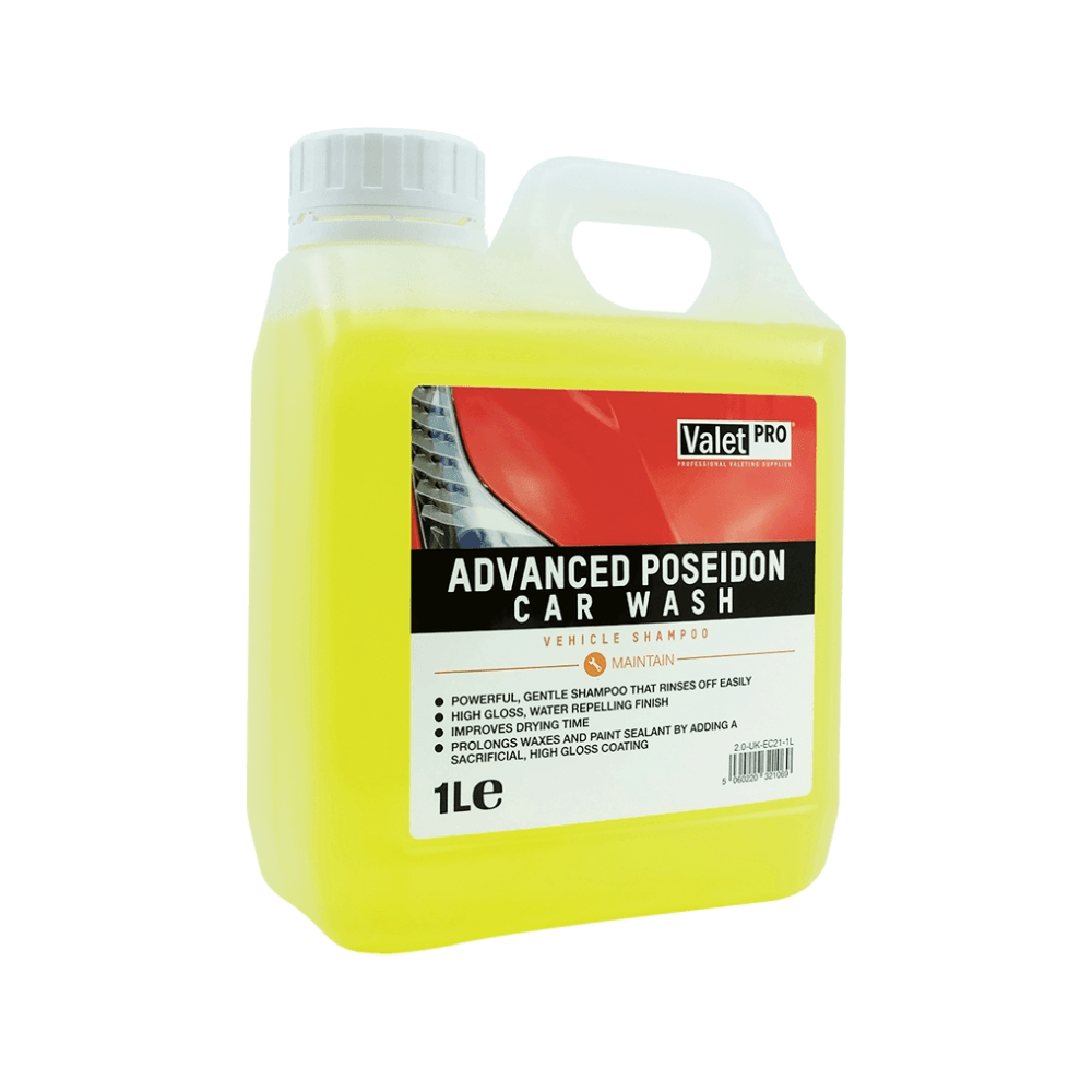 ValetPro Advanced Poseidon Car Wash (500ml, 1L & 5L) - The Drivers HQ