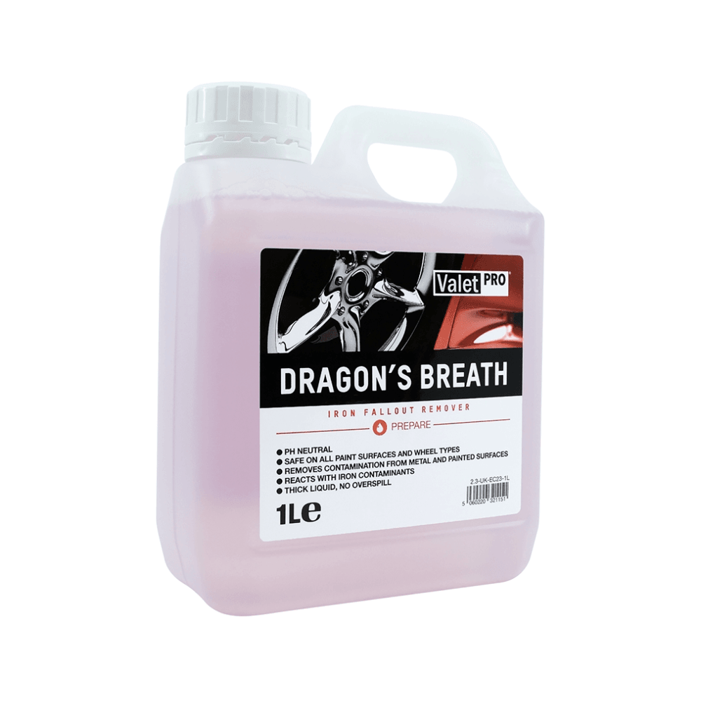 ValetPro Dragons Breath - Iron Fallout Remover (500ml, 1L & 5L) - The Drivers HQ