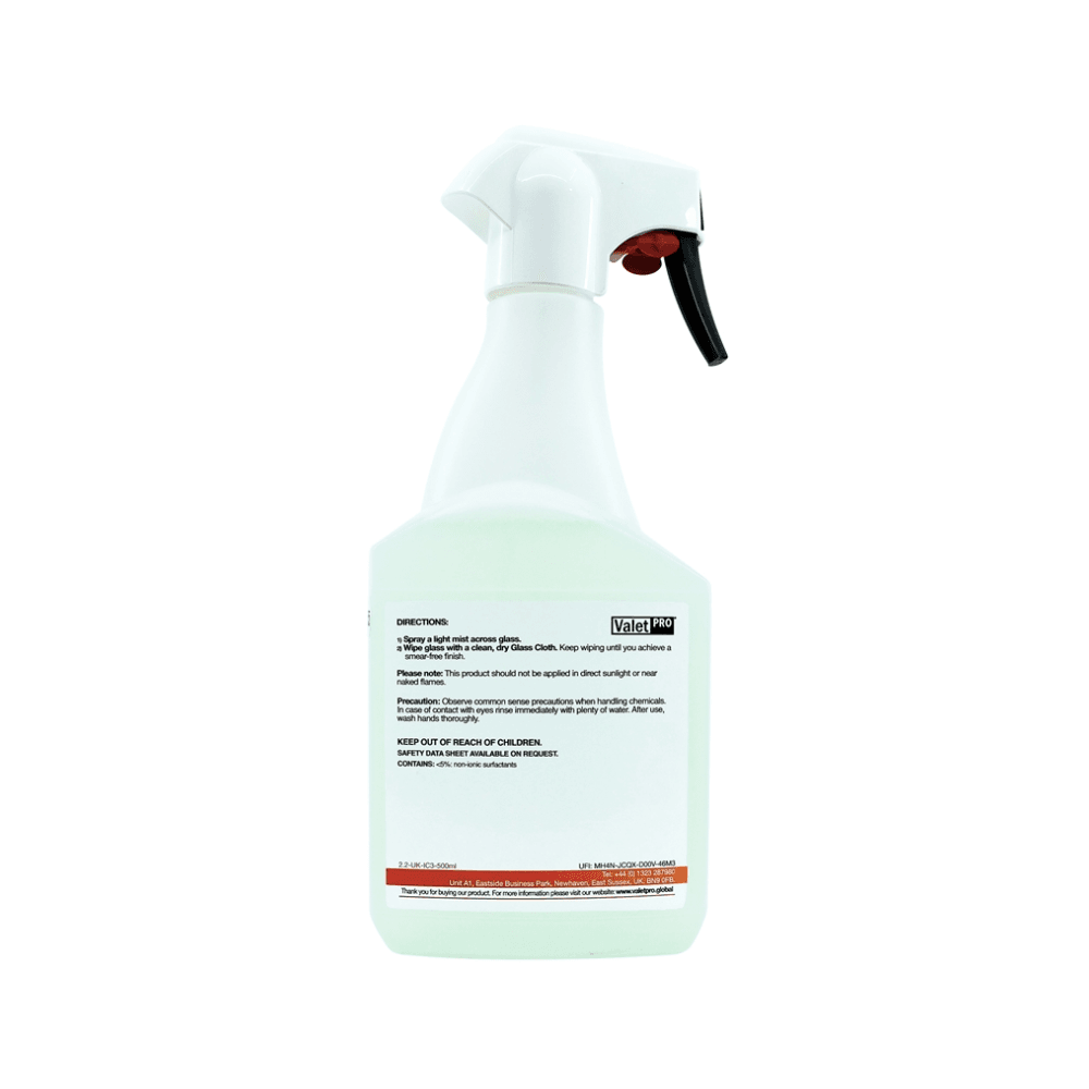 ValetPro Glass Cleaner (500ml, 1L & 5L) - The Drivers HQ