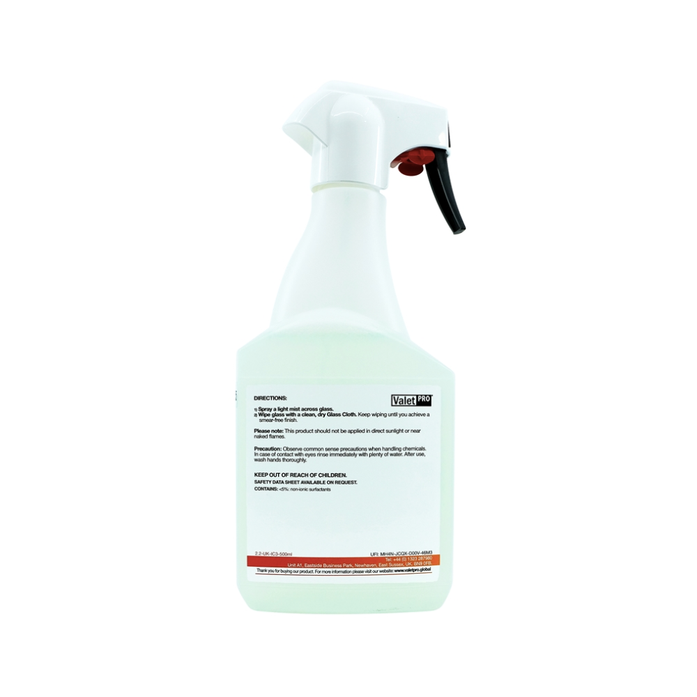 ValetPro Glass Cleaner (500ml, 1L & 5L)