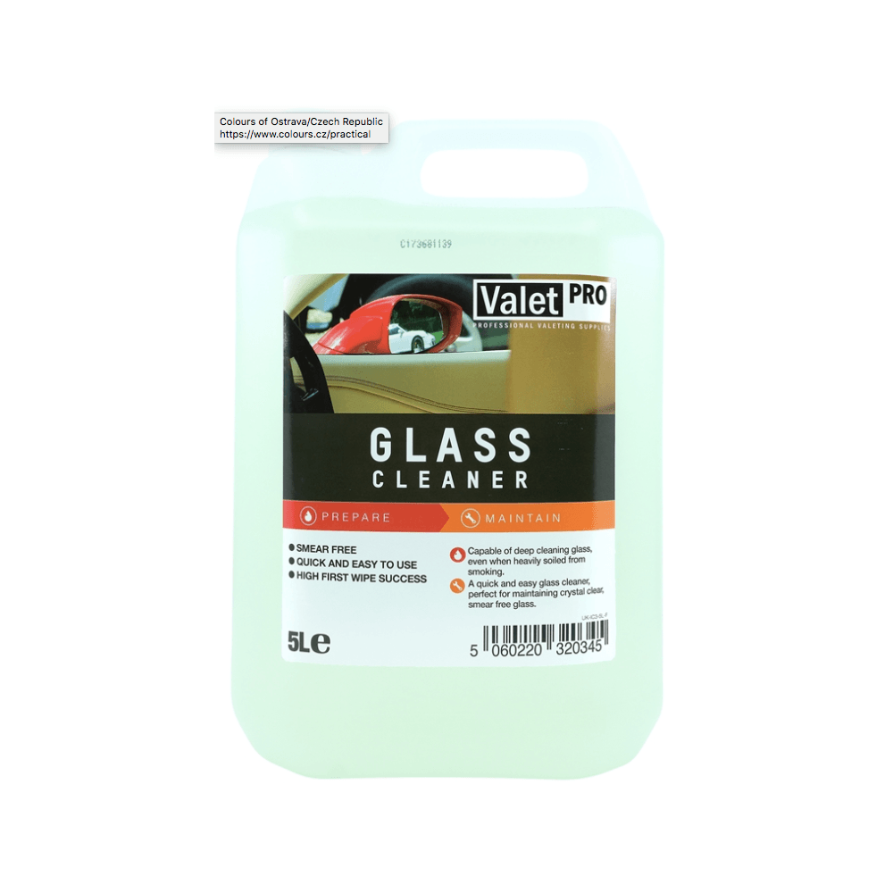 ValetPro Glass Cleaner (500ml, 1L & 5L) - The Drivers HQ