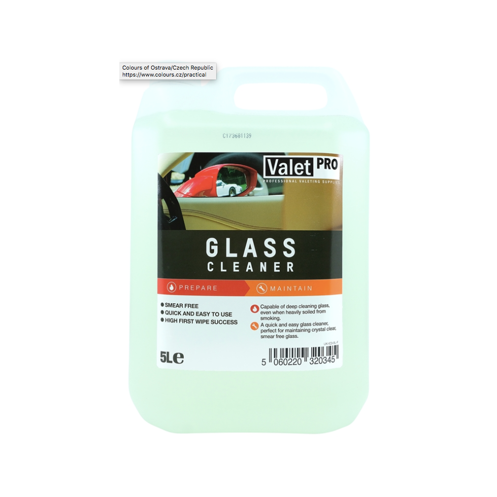 ValetPro Glass Cleaner (500ml, 1L & 5L)