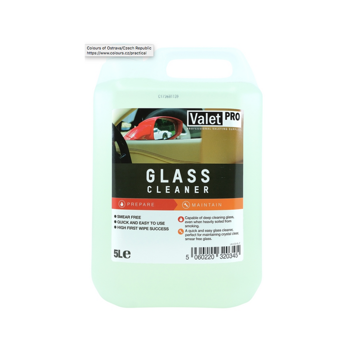 ValetPro Glass Cleaner (500ml, 1L & 5L)