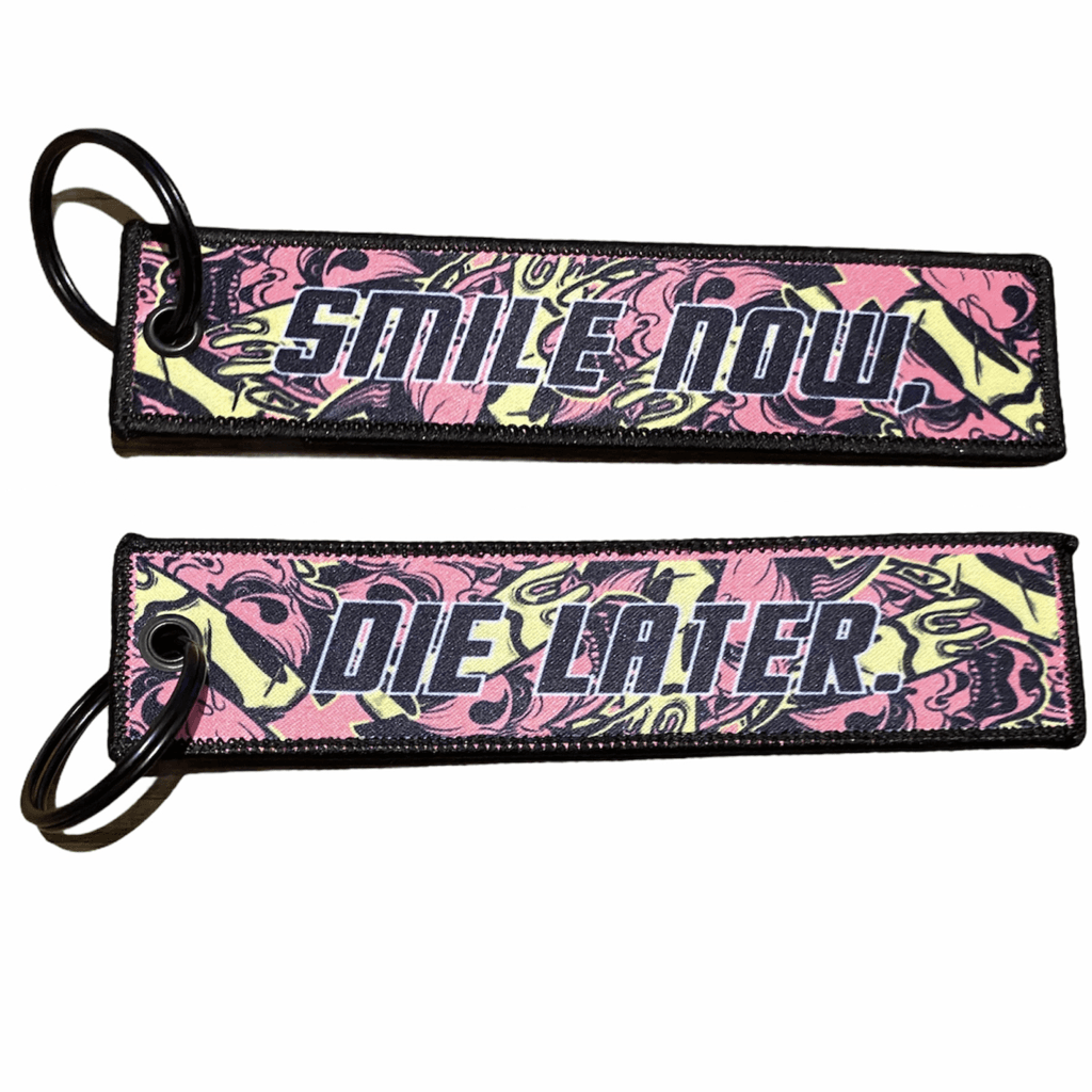 CDA SMILE NOW, DIE LATER FLIGHT TAG - The Drivers HQ