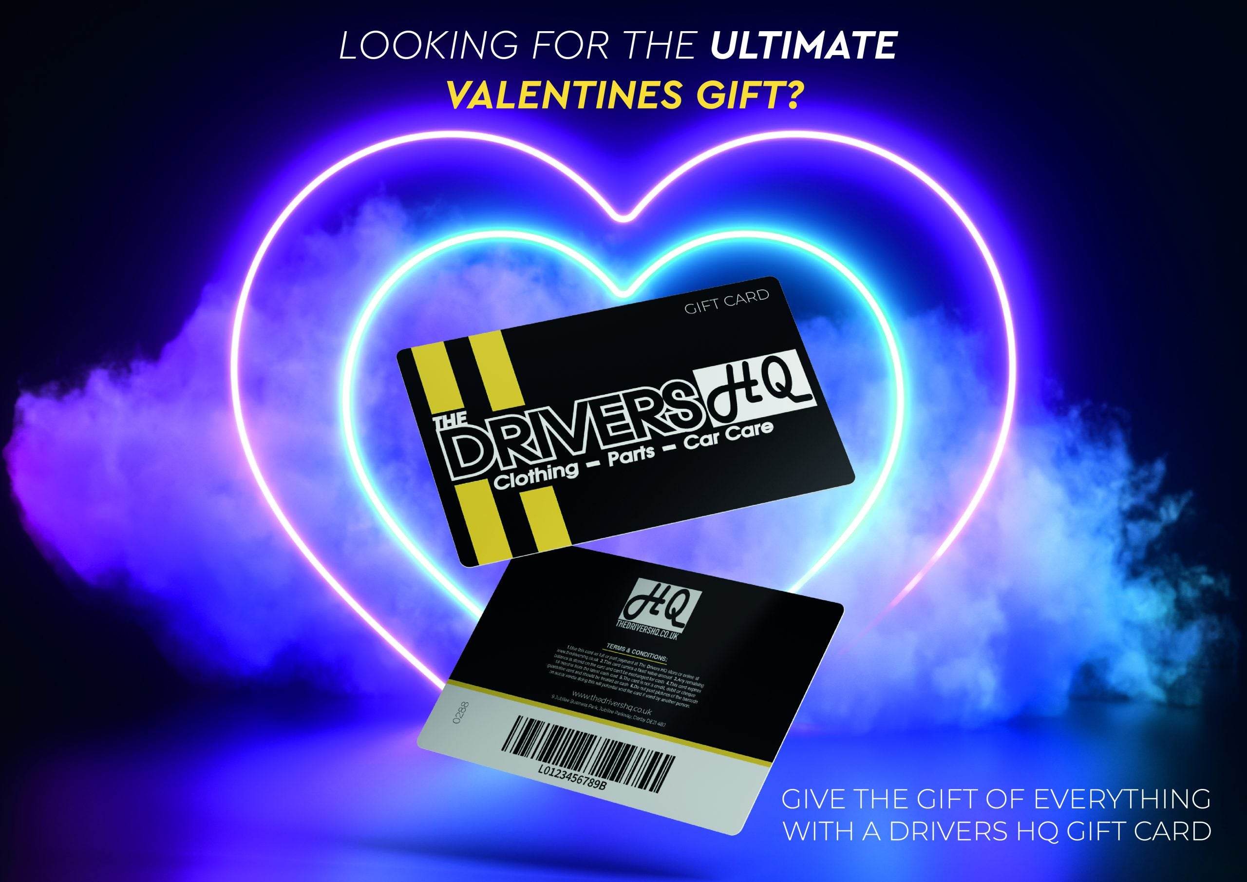 TDHQ GIFT CARD - THE BEST CAR ENTHUSIASTS GIFT - The Drivers HQ