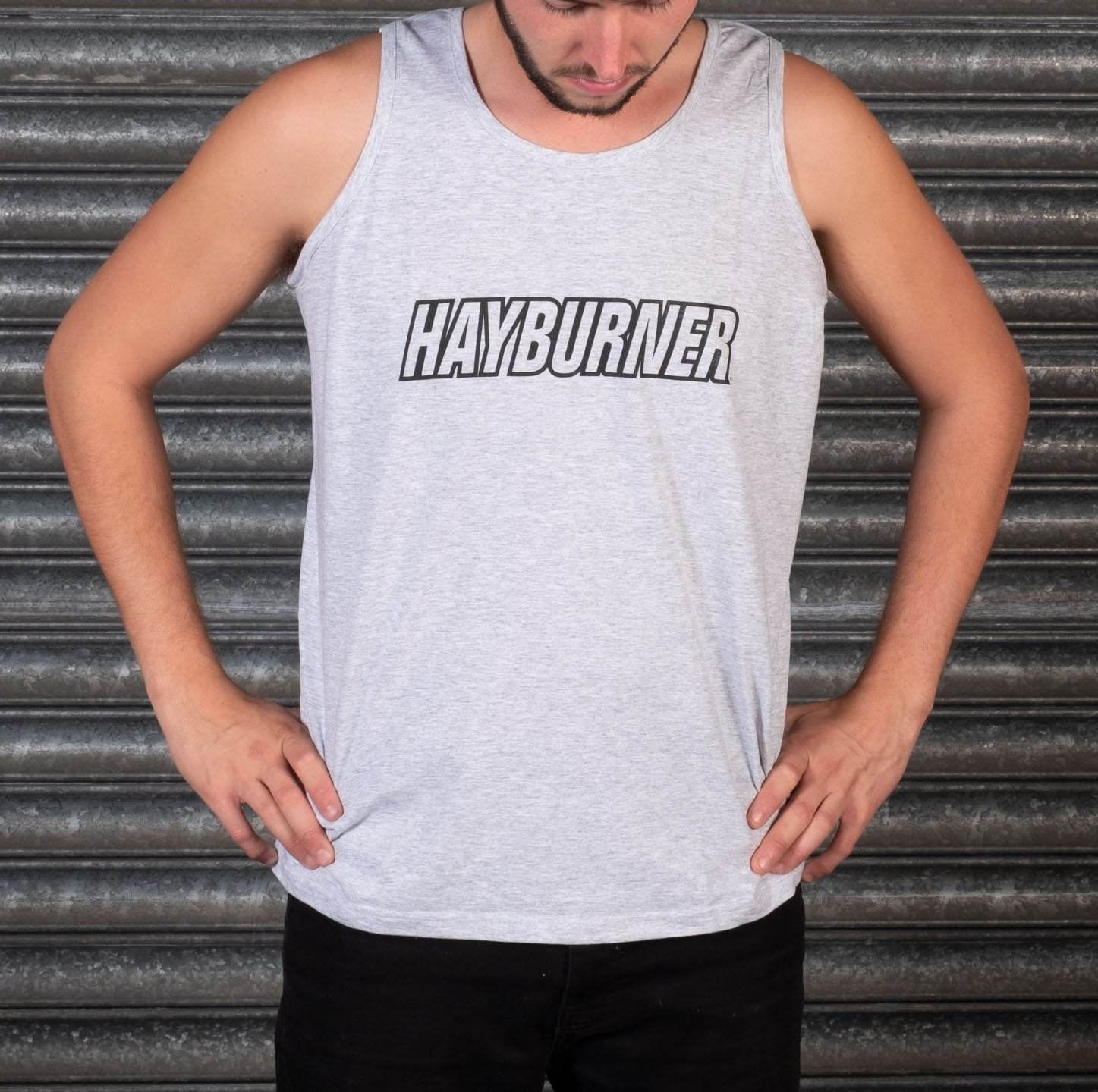 HAYBURNER GREY VEST top - The Drivers HQ