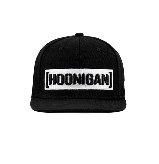 Hoonigan Censor Bar Snapback (Black/White)