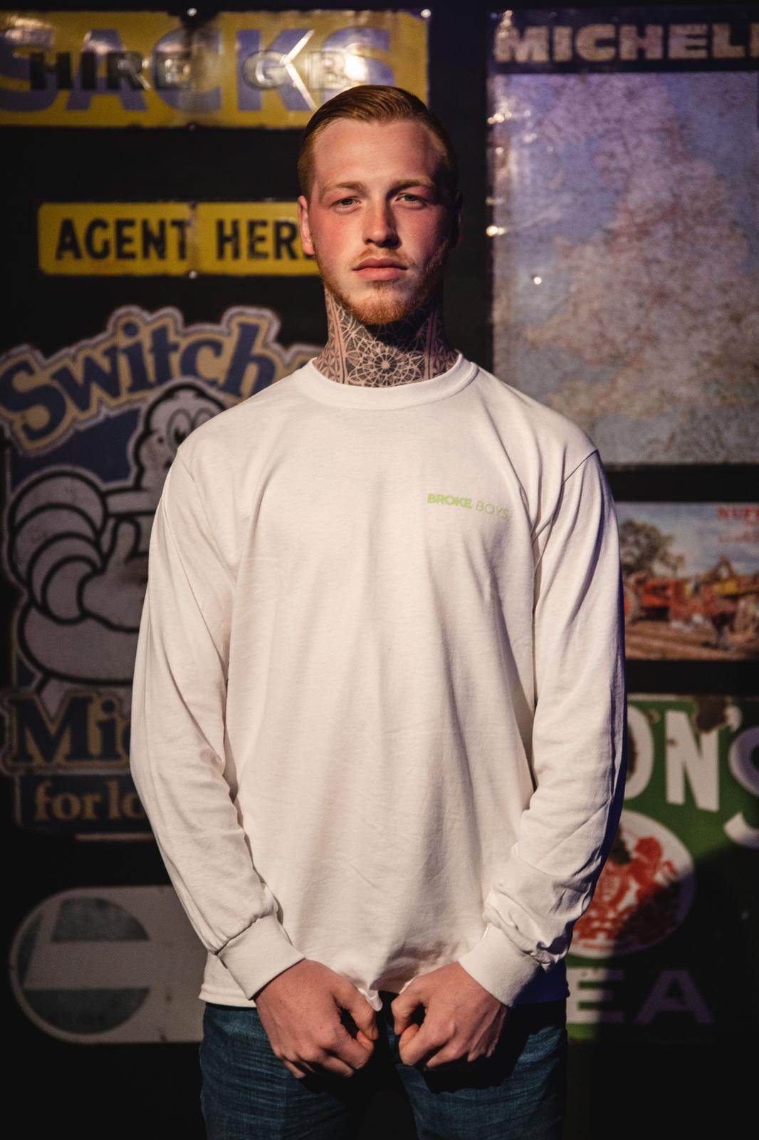 BROKE BOYS CASH MONEY LONG SLEEVED TEE - The Drivers HQ