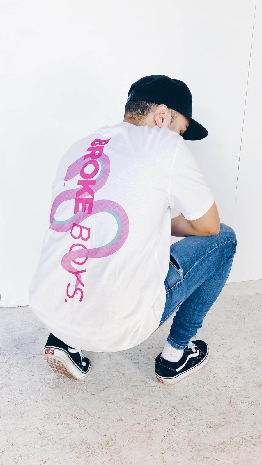 BROKE BOYS SNAKE TEE - The Drivers HQ