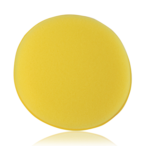 5" SPONGE POLISH APPLICATOR PAD - YELLOW