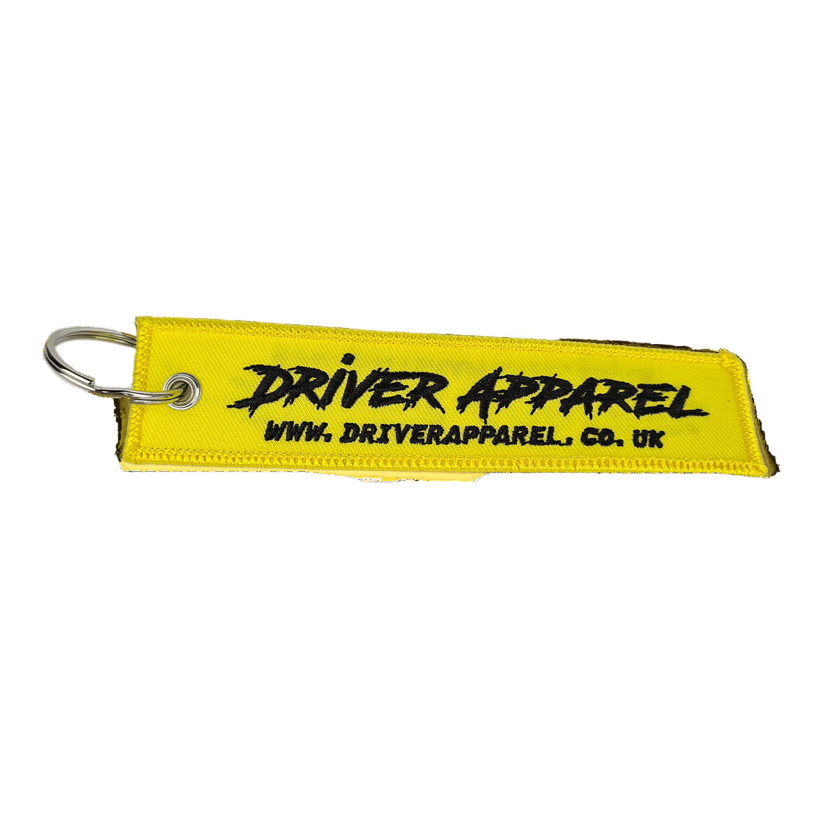 DRIVER APPAREL YELLOW FLIGHT TAG / KEY CHAIN - The Drivers HQ
