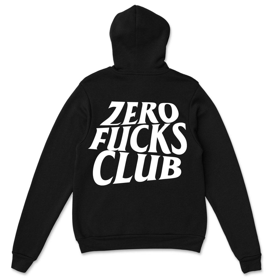 STRICTLY STATIC ZERO FUCKS CLUB HOODIE - The Drivers HQ