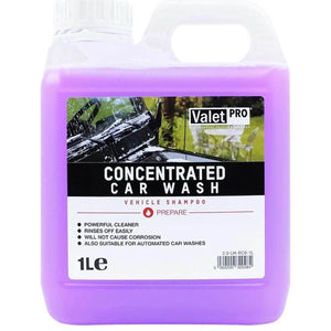 ValetPro Concentrated Car Wash (500ml, 1L & 5L) - The Drivers HQ