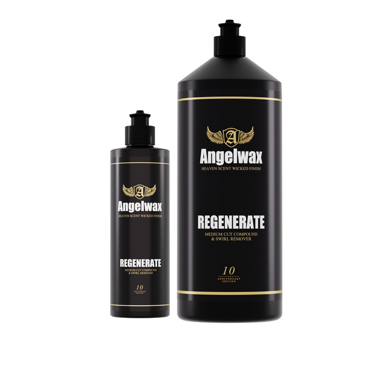 AngelWax Regenerate Medium Cut Compound & Swirl Remover (250ml & 1L)