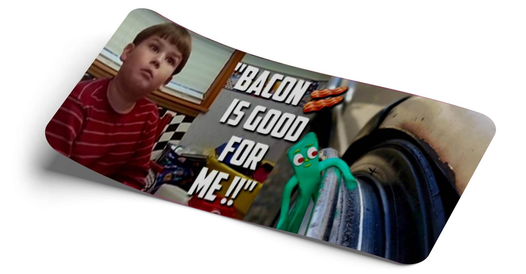 STRICTLY STATIC BACON KID SLAP STICKER DECAL - The Drivers HQ