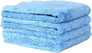 SUPER PLUSH MICROFIBRE EDGELESS BUFFING TOWEL 500GSM (40X40) - The Drivers HQ