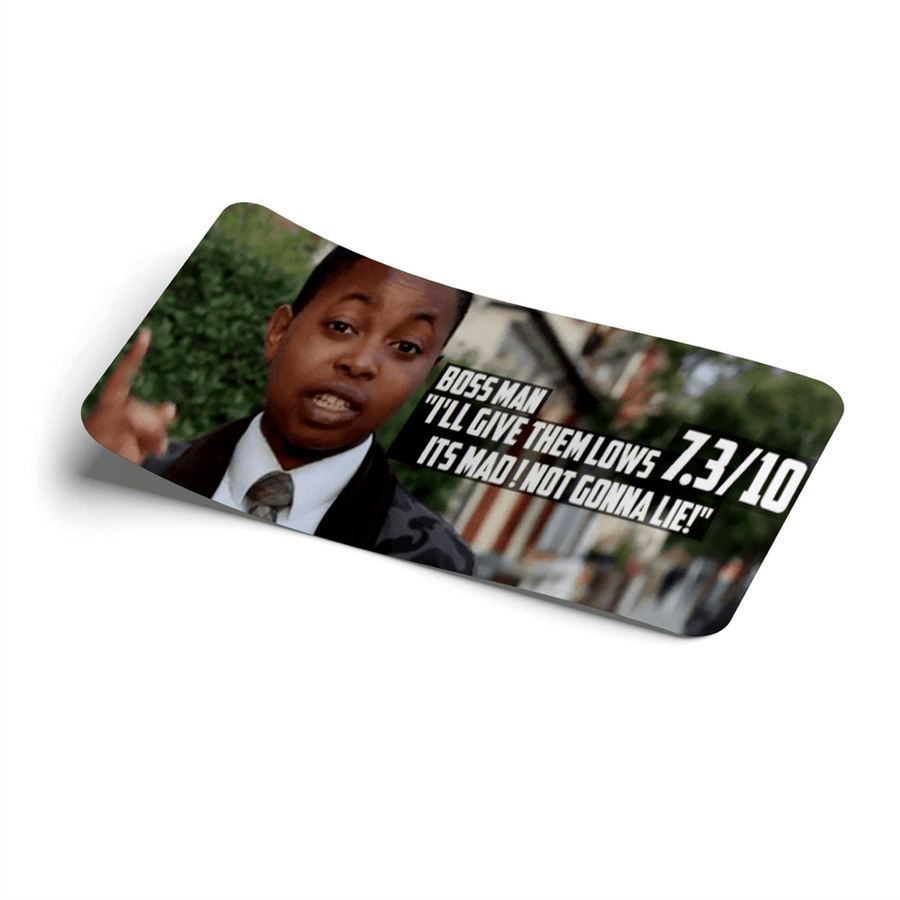 Strictly Static Bossman! Slap Sticker Decal - The Drivers HQ