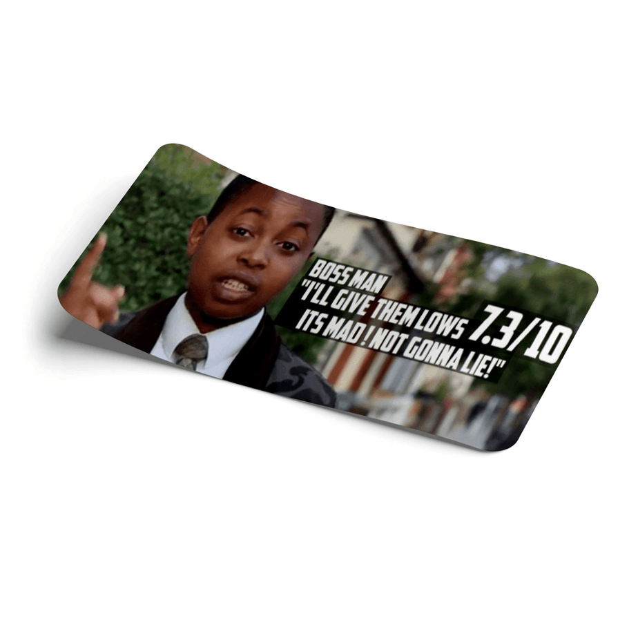 Strictly Static Bossman! Slap Sticker Decal - The Drivers HQ