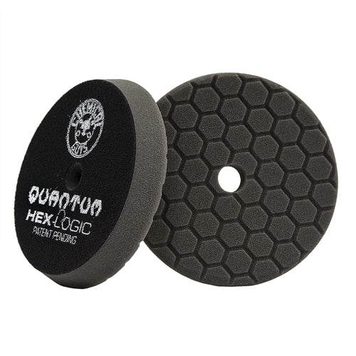CHEMICAL GUYS HEX-LOGIC QUANTUM BUFFING PAD - BLACK -5.5″ - The Drivers HQ