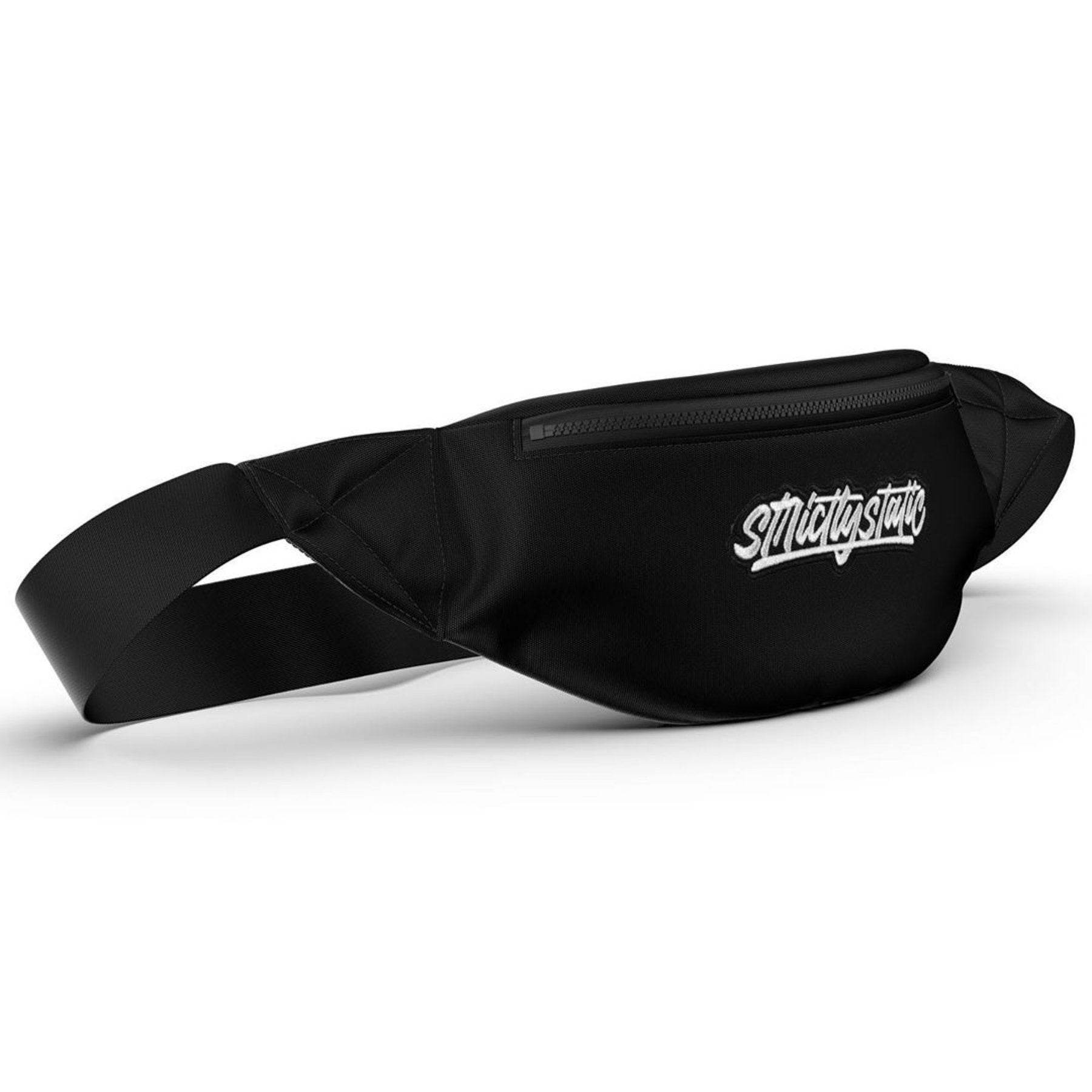 STRICTLY STATIC ORIGINAL BELT BUM BAG - BLACK - The Drivers HQ