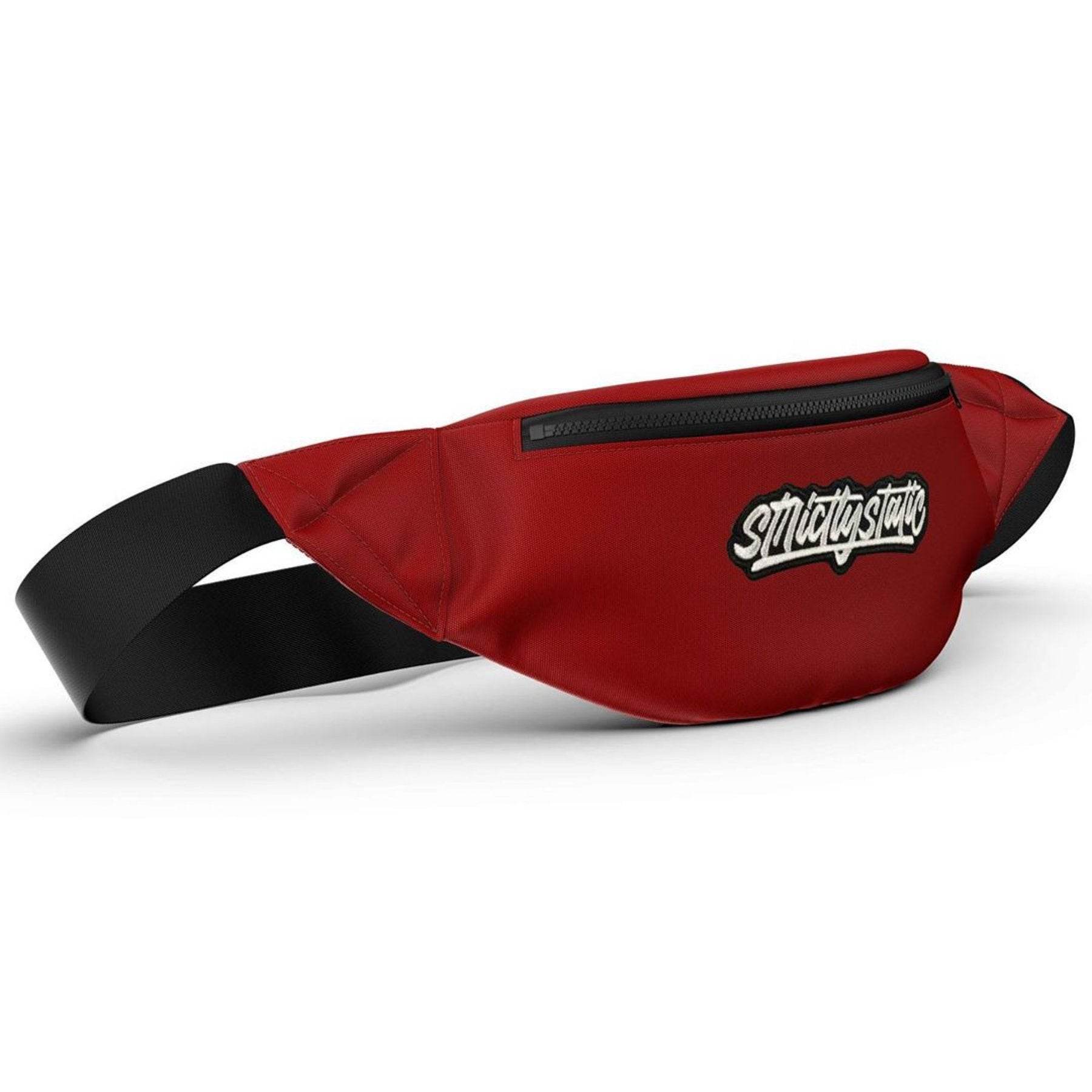 STRICTLY STATIC ORIGINAL BELT BUM BAG - RED - The Drivers HQ