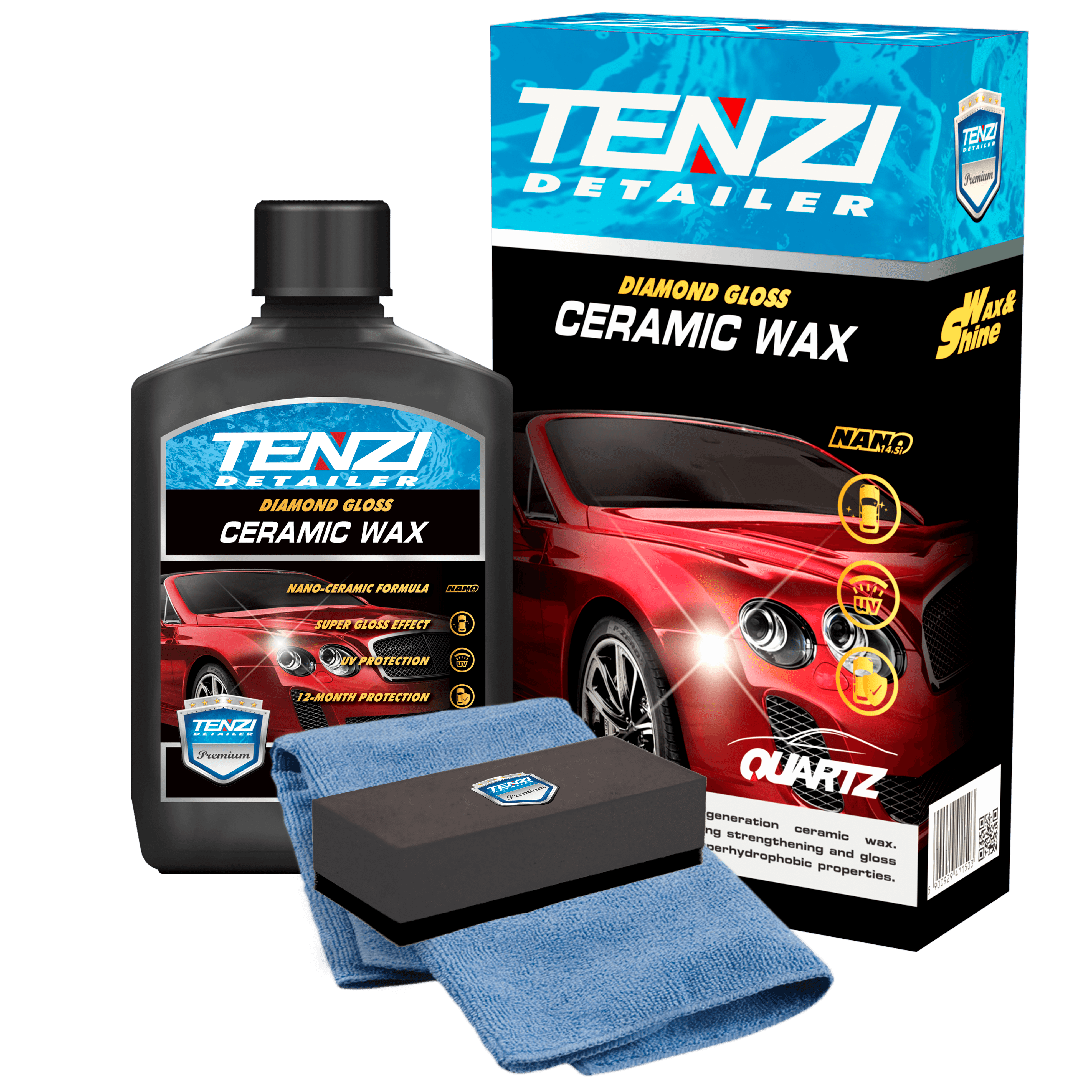 TENZI DIAMOND GLOSS CERAMIC WAX - The Drivers HQ