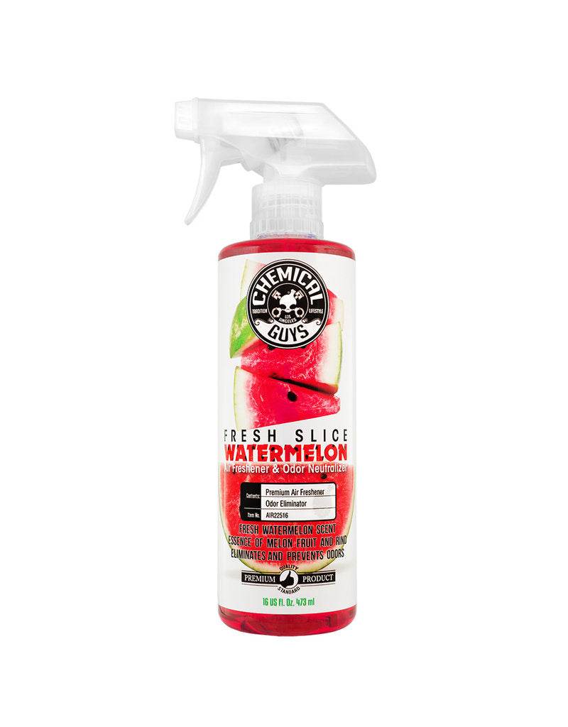 CHEMICAL GUYS FRESH SLICE WATERMELON SCENT PREMIUM AIR FRESHENER AND ODOR ELIMINATOR - The Drivers HQ
