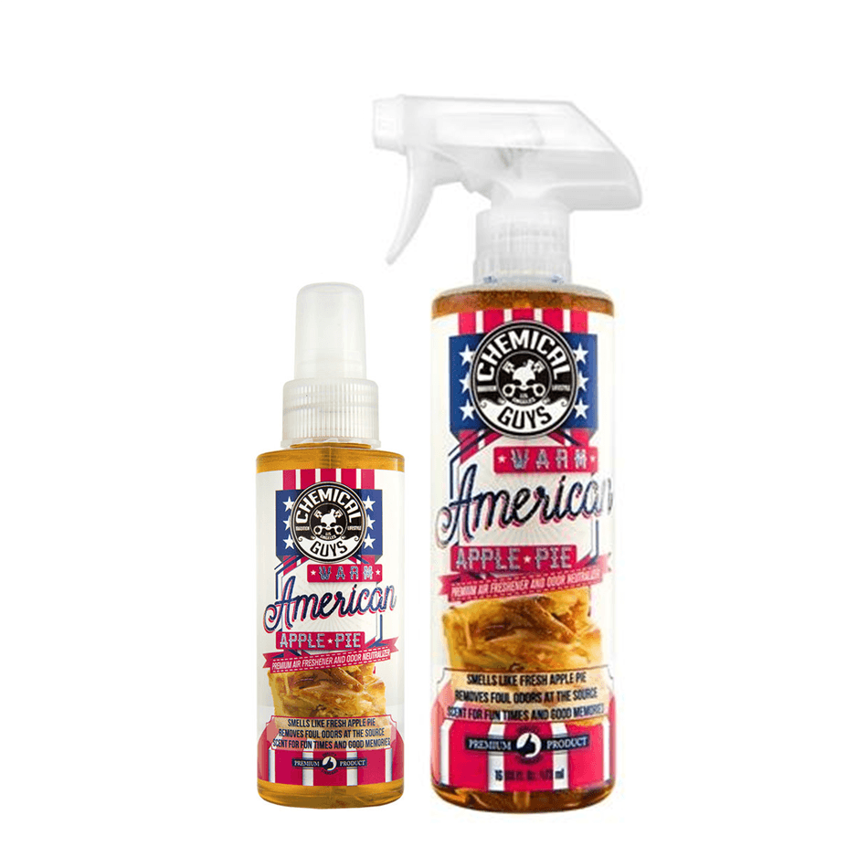 CHEMICAL GUYS Warm American Apple Pie Air SCENT AIR FRESHENER & ODOR ELIMINATOR - The Drivers HQ