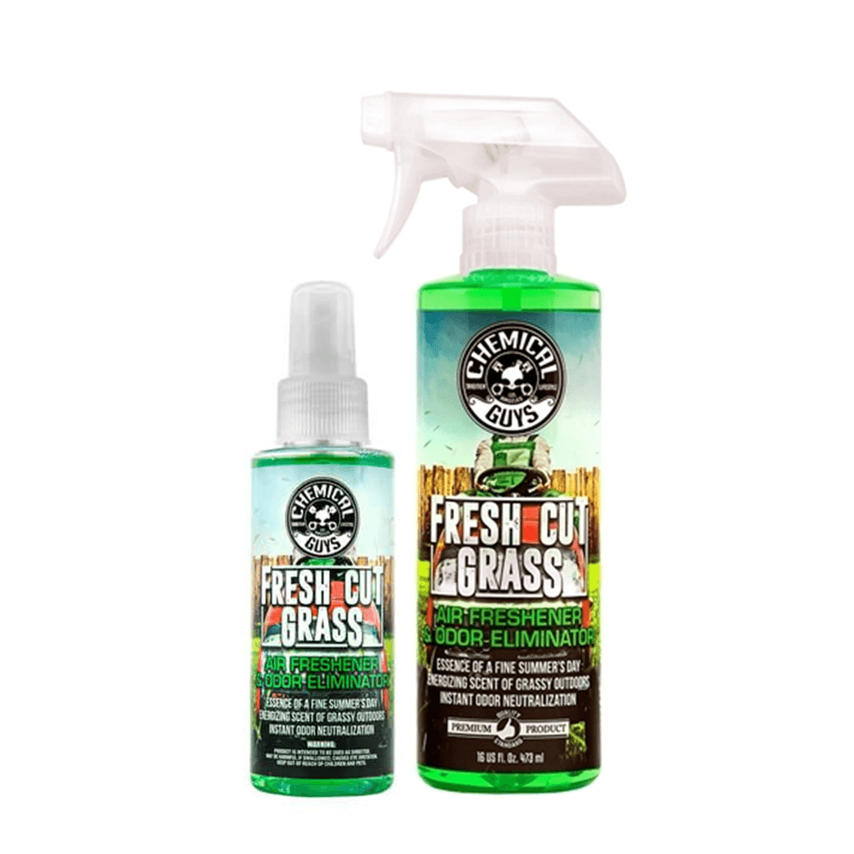 CHEMICAL GUYS FRESH CUT GRASS SCENT AIR FRESHENER & ODOR ELIMINATOR - The Drivers HQ