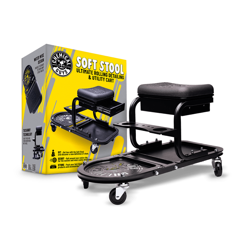 CHEMICAL GUYS SOFT STOOL ULTIMATE UTILITY DETAILING CART - The Drivers HQ